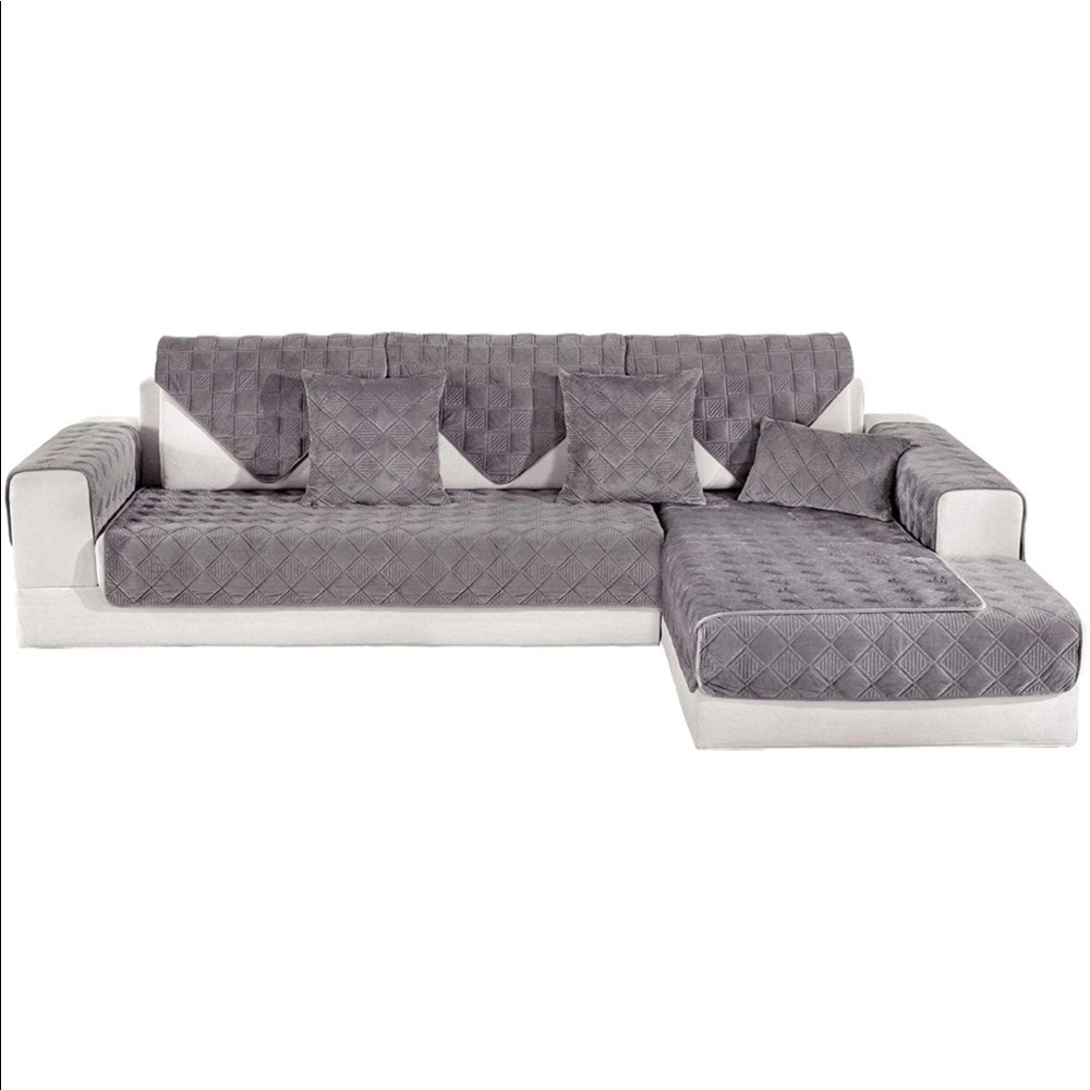 Royhom Furniture/Couch Cover. New! Sofa cover, sectional cover, Furniture cover